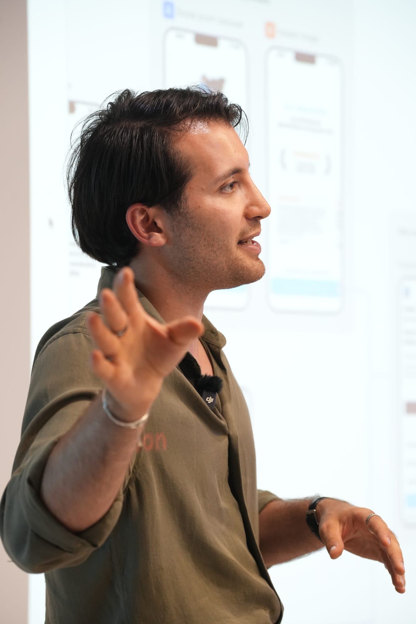 Tyler Blackford running a RevenueCat training session for a Turkish app team in Istanbul