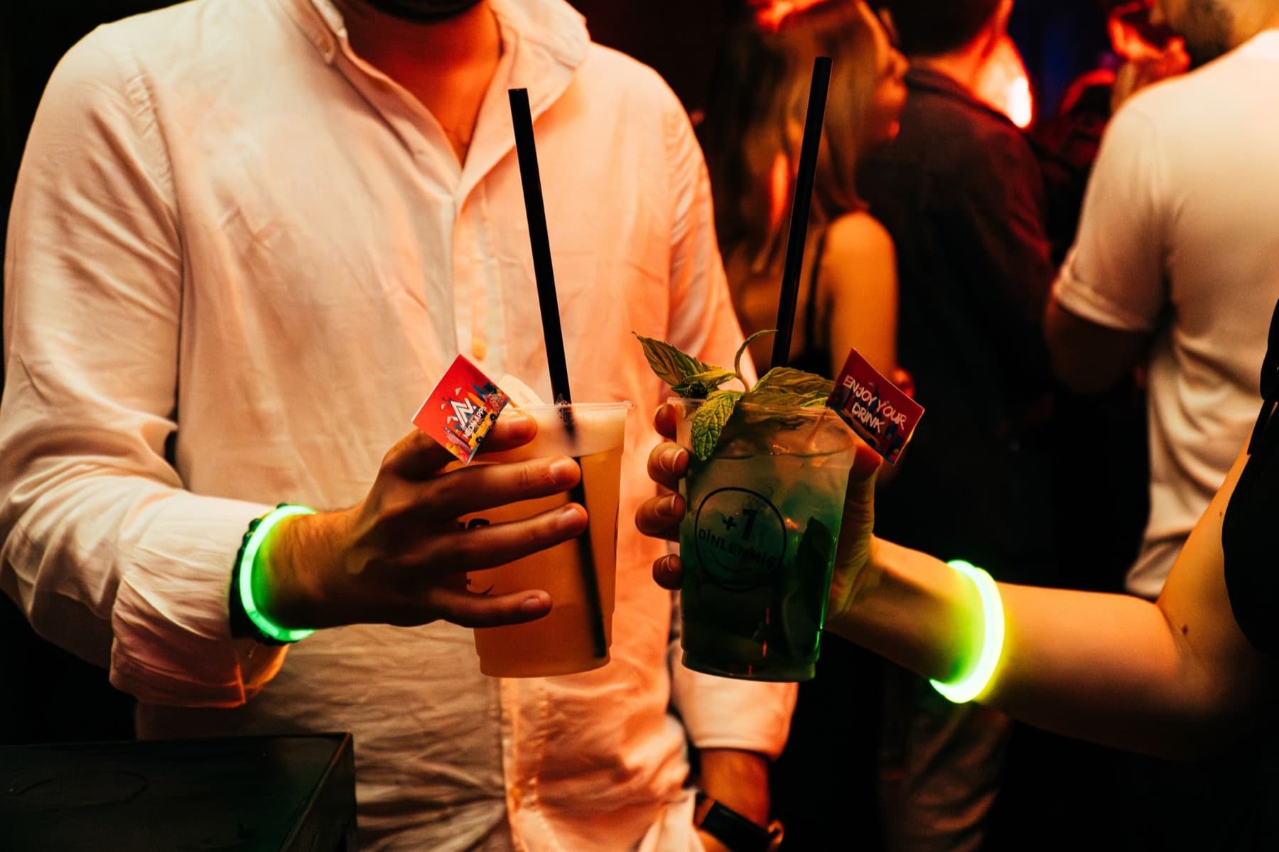 Drinks at the Neon Apps New York office opening party in Istanbul, October 2024